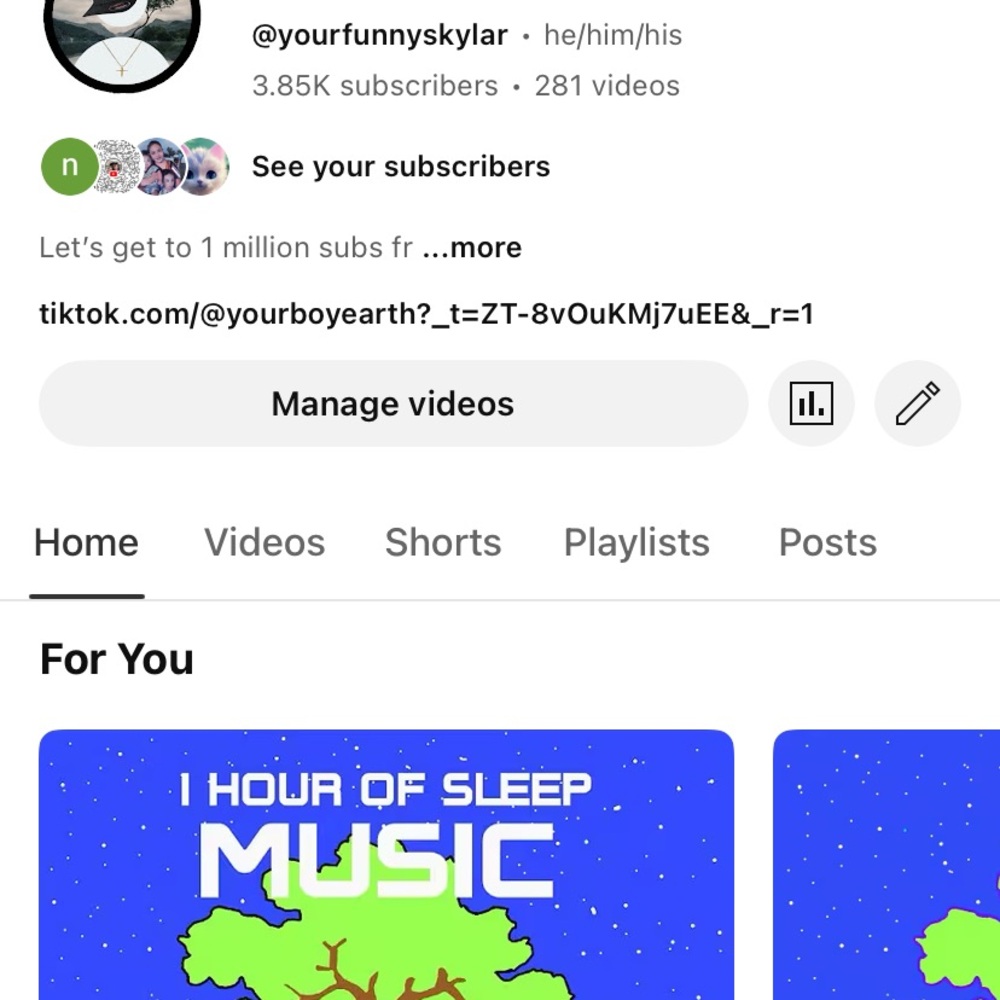 Go sub to my YouTube pls…